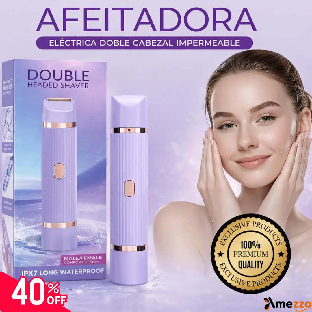 BLOOMSHAVE DEPILADOR 2 EN 1 - Piel mas suave sin irritación